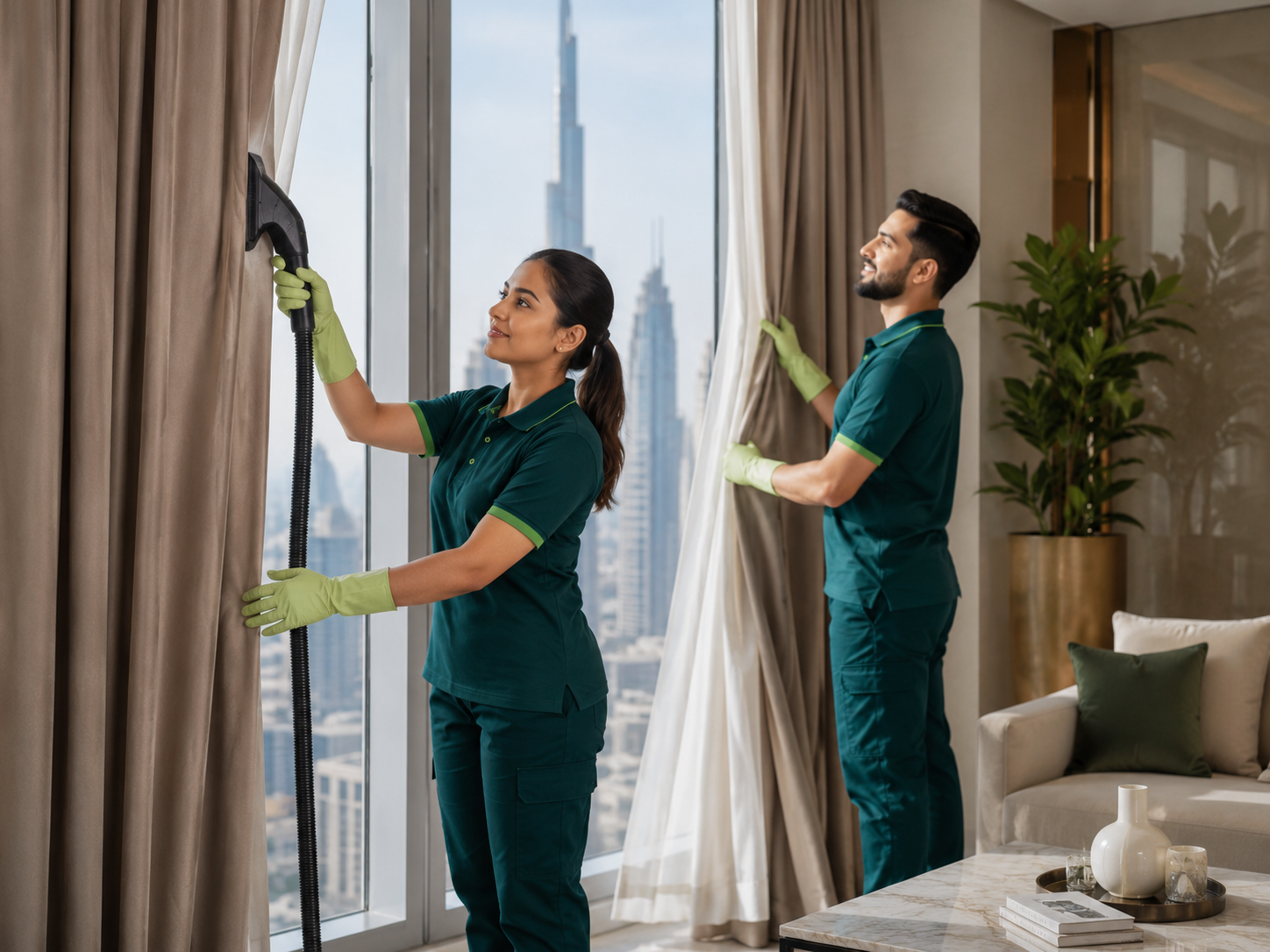 Curtains Cleaning